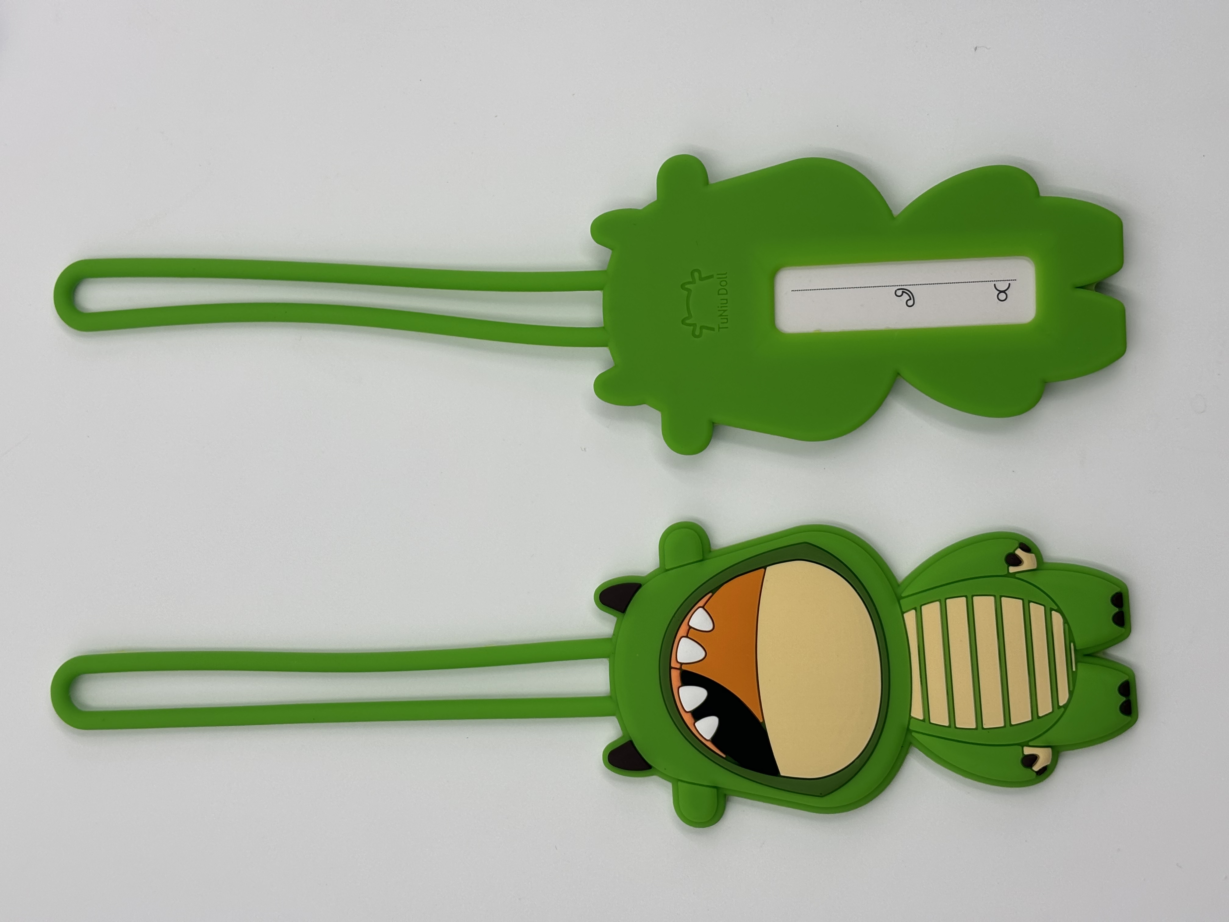 silicone luggage tag