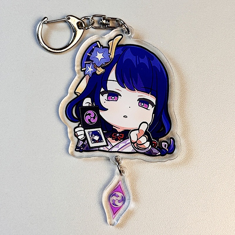 acrylic keyring