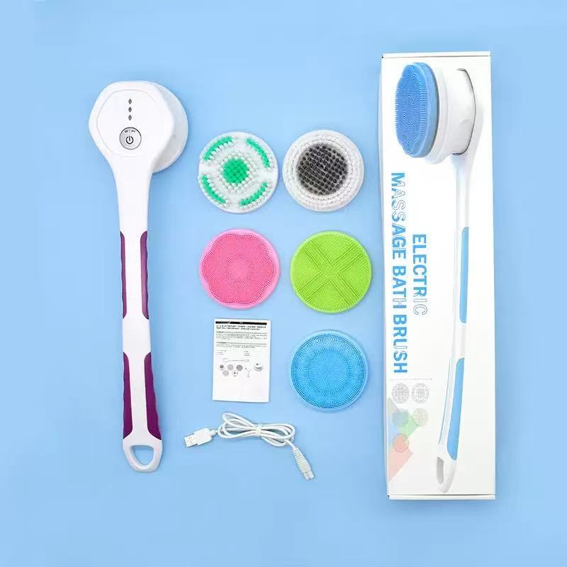 silicone electronic brush