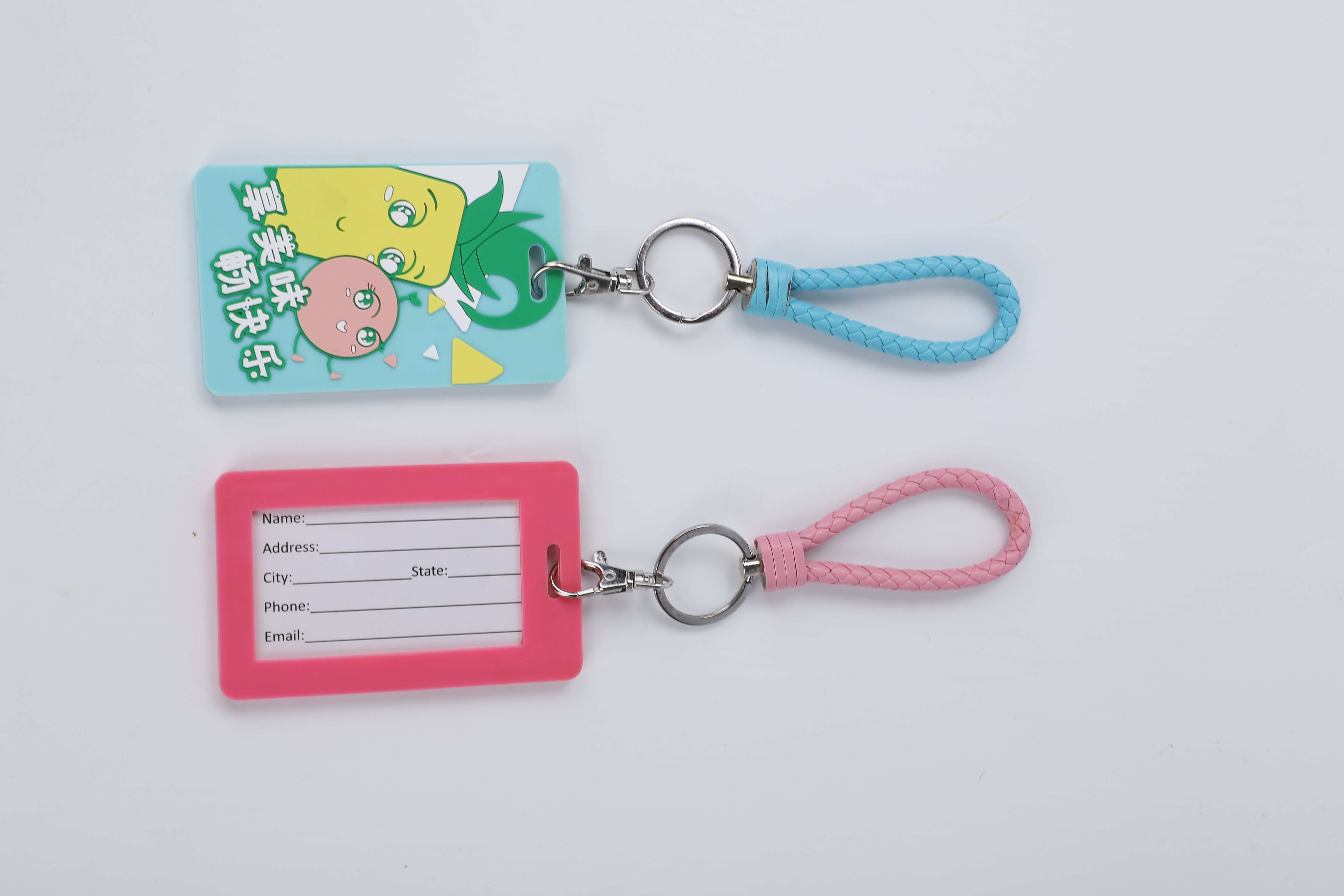 silicone luggage tag